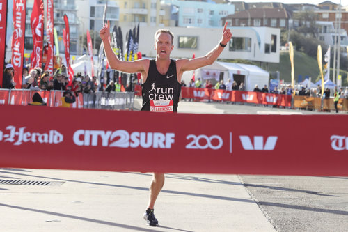 Ben St. Lawrence 2018 City2Surf Male Winner