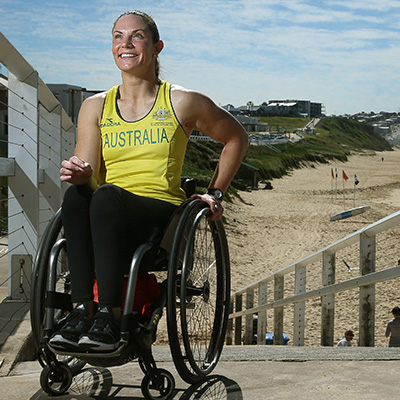 Christie Dawes fastest female wheelchair athlete