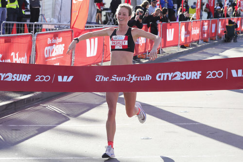 Ellie Pashley 2018 City2Surf Female Winner