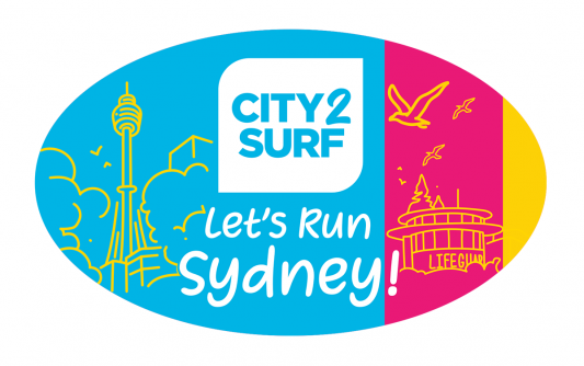 City2Surf Event Sticker