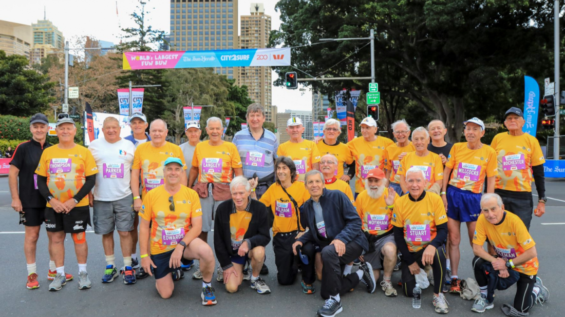 Legends Ready for 50th City2Surf Running